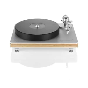 Clearaudio Performance DC Wood with Trace Tonearm silver