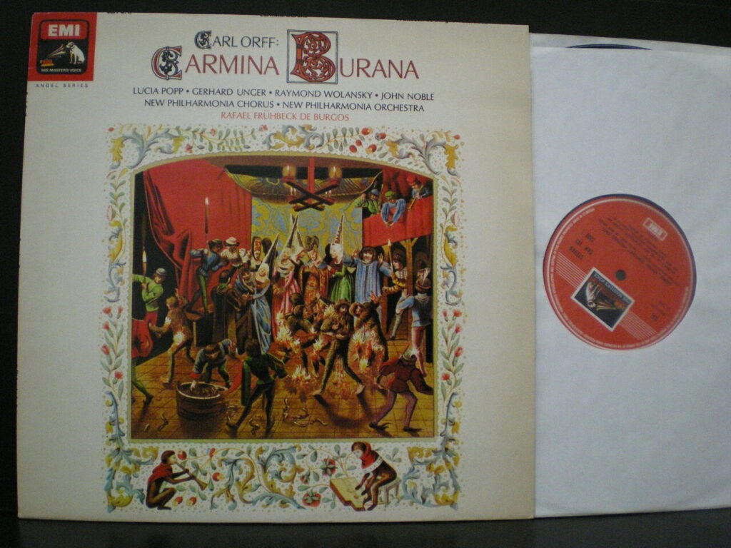 *USED* Carl Orff Carmina Burana EMI Vinyl LP - Vinyl Renaissance And Audio