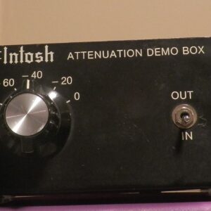 McIntosh Attenuation Demo Box