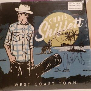 Chris Shiflett West Coast Town- Signed Cover (Foo Fighters)